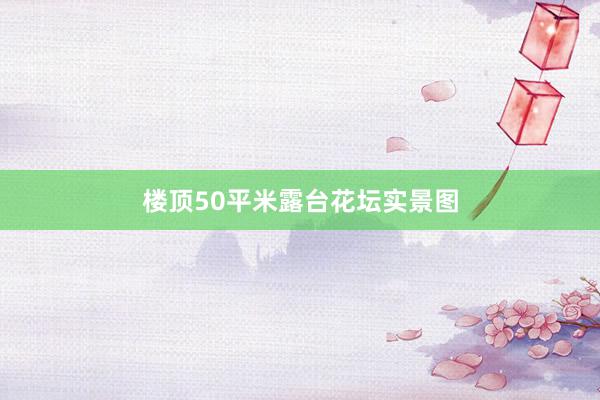 楼顶50平米露台花坛实景图